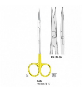 Falcon-Cut Nożyczki Kelly proste 160mm