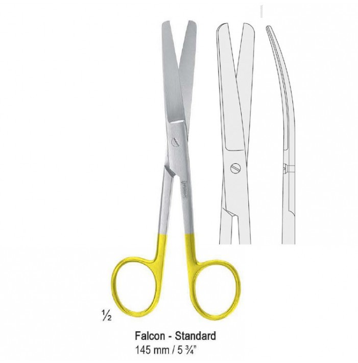 Falcon-Cut scissors Falcon-Standard blunt/blunt curved 145mm
