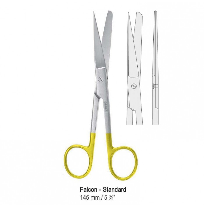 Falcon-Cut scissors Falcon-Standard bl/sh straight 145mm