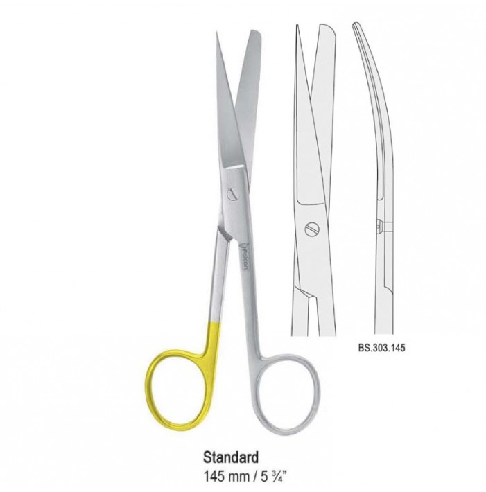 Super-Cut scissors Standard bl/sh curved 145mm
