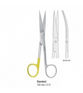 Super-Cut Nożyczki Standard ostro-ostre zagięte 145mm