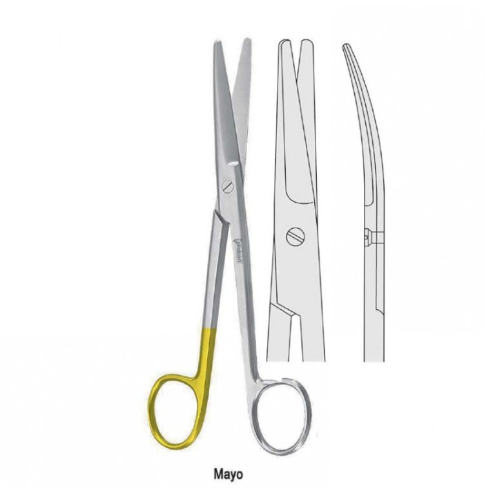 Super-Cut scissors operating Mayo curved 145mm