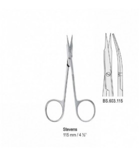 Scissors Stevens sharp/sharp curved 115mm