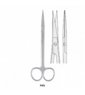 Nożyczki Kelly proste 160mm