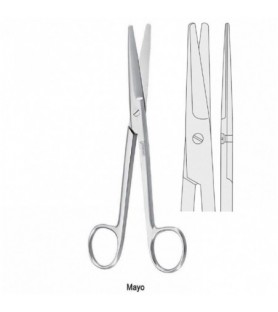 Nożyczki Mayo operacyjne proste 150mm