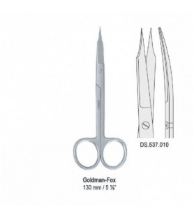 Nożyczki Goldman-Fox zagięte 130mm