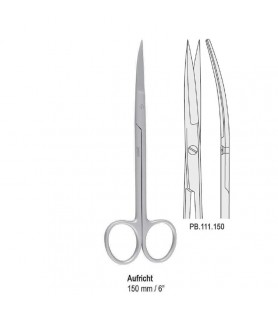 Nożyczki Aufricht zagięte 150mm