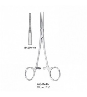 Forceps artery Kelly-Rankin straight 160mm