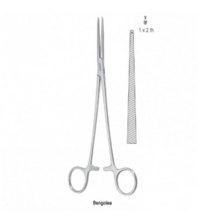 Forceps artery Bengolea 1x2th straight 215mm