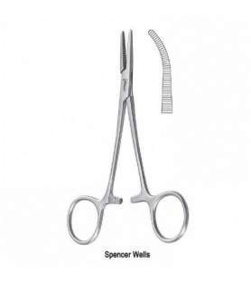 Forceps artery Spencer-Wells curved 140mm