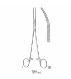 Forceps artery Roberts curved 225mm
