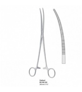 Forceps artery Crafoord curved 245mm