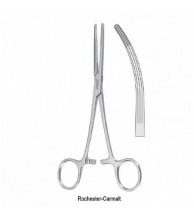 Forceps artery Rochester-Carmalt curved 205mm
