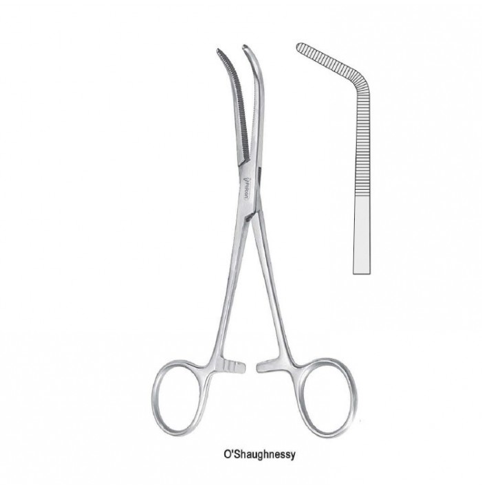 Forceps dissecting and ligature O 'Shaugnessy standard 45d 160mm