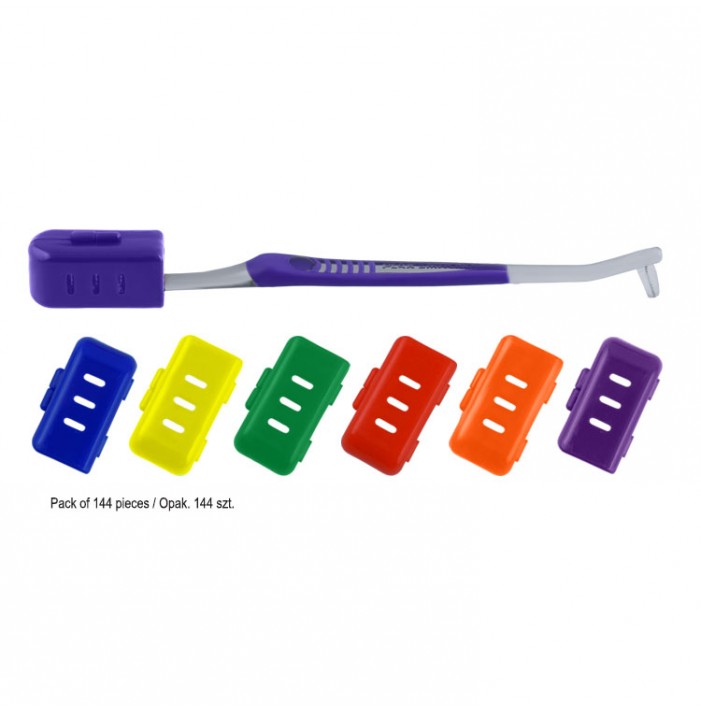Toothbrush covers assorted colours (Pack of 144 pieces)