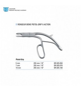 Rongeur bone Pistol-Grip x-action 7x255mm
