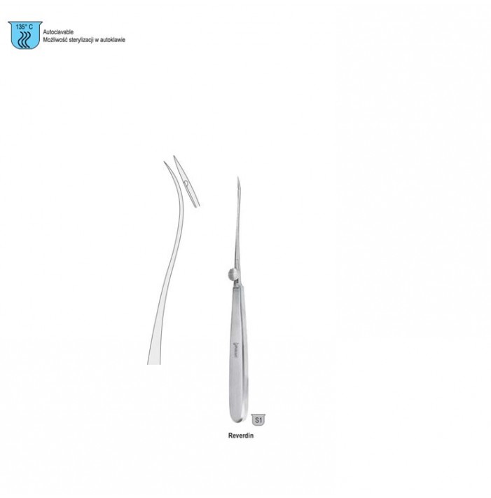 Needle ligature Reverdin 230mm fig. 2