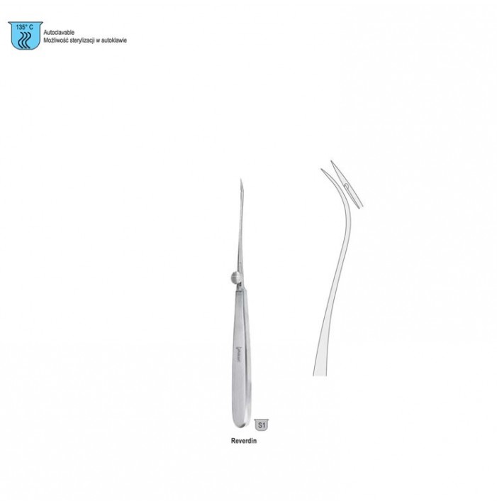Needle ligature Reverdin 230mm fig. 3