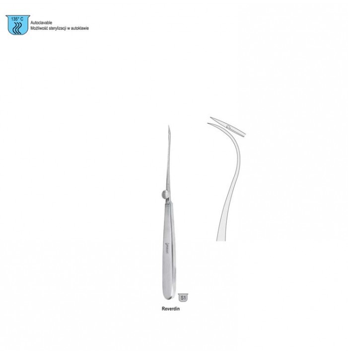 Needle ligature Reverdin 230mm fig. 4