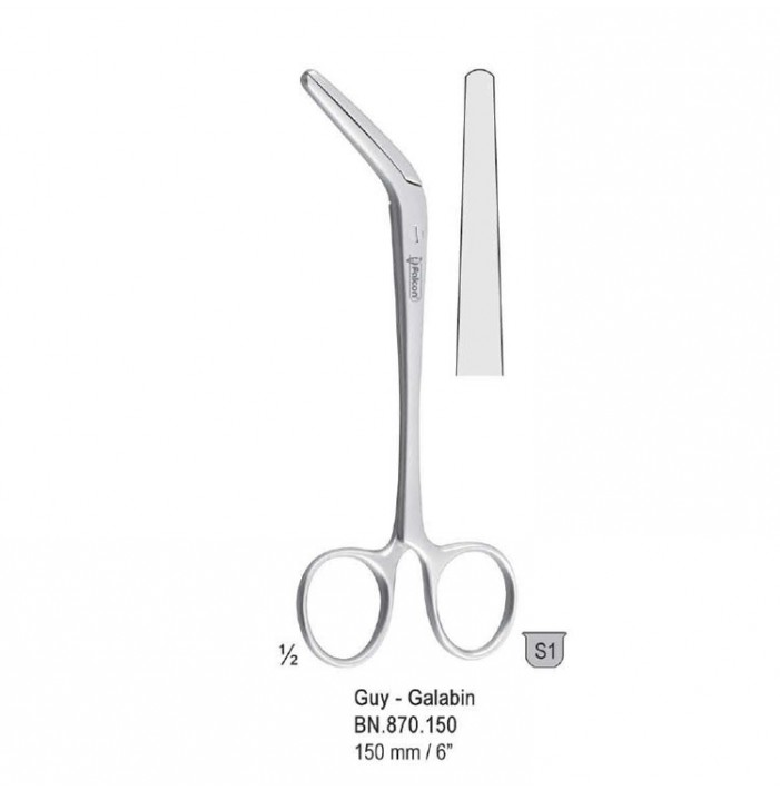 Forceps suture holding Guy-Galabin 150mm