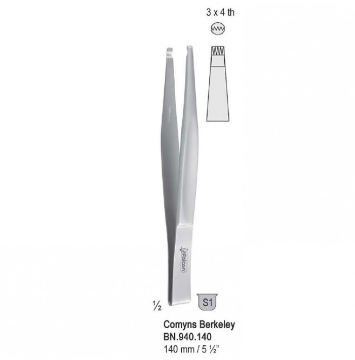Forceps suture clip applying Comyns Berkeley 140mm