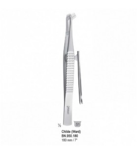 Forceps suture clip applying Childe (Ward) with rack 180mm