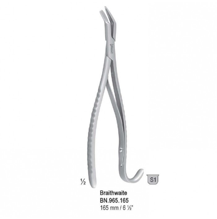 Forceps Suture clip removing Braithwaite 165mm