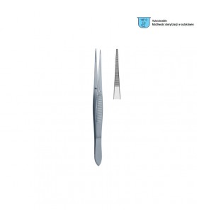 Forceps dissecting Falcon-Pointed serrated 115mm