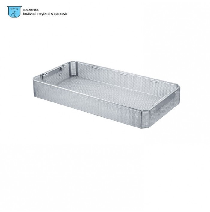 1/1 perforated tray without cover 485x253x64mm