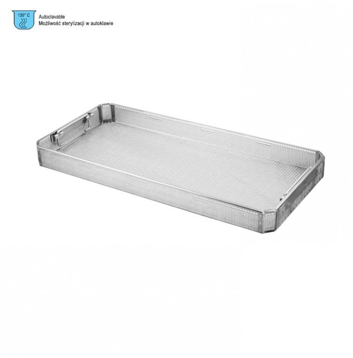 1/1 perforated tray without cover 540x253x44mm