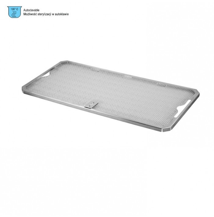 1/1 perforated tray cover only 540x253x18mm