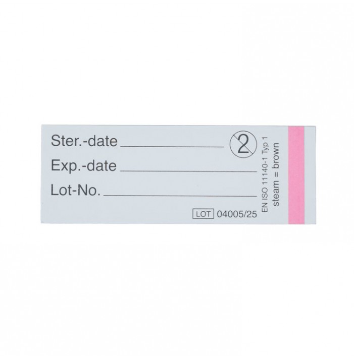 Labels with indicators for mini and dental containers (pack of 100 pieces)