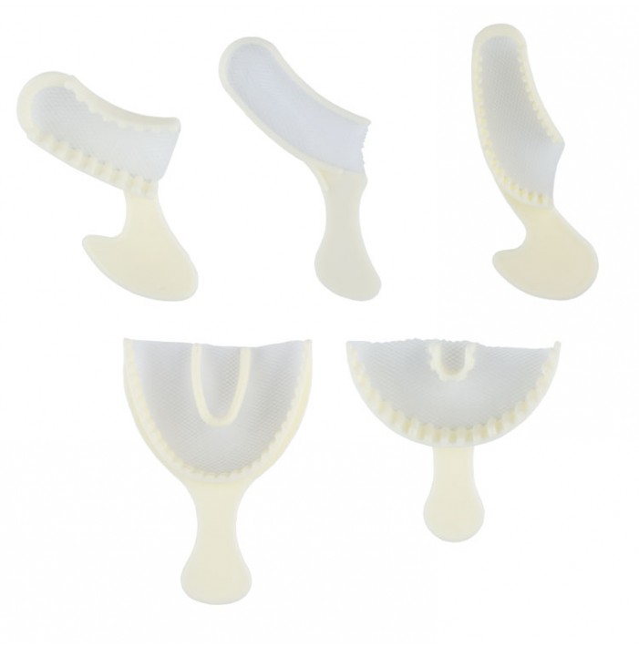 DENTALINE Disposable impression trays assorted (Pack of 10 pieces)