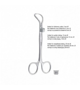Forceps towel Robin with clip 5mm, 135mm