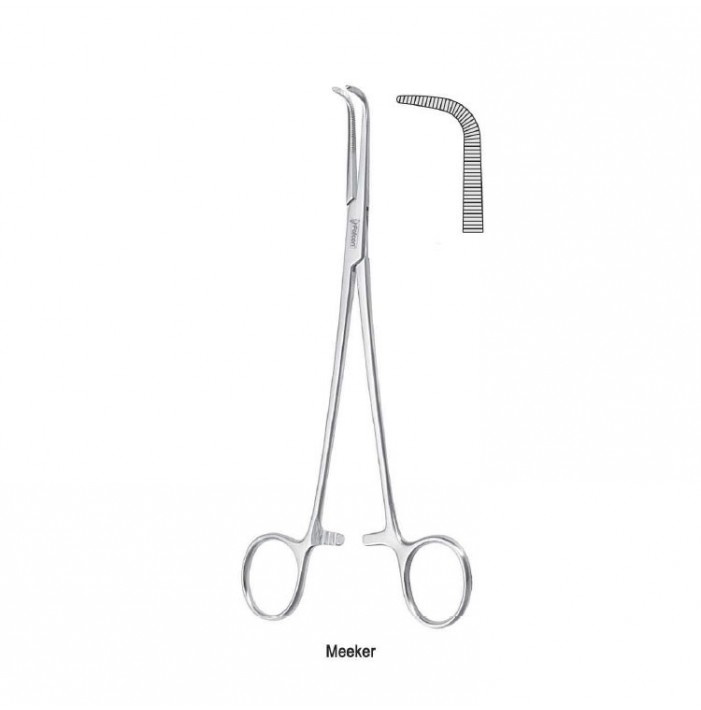 Forceps dissecting and ligature Meeker 90d 180mm