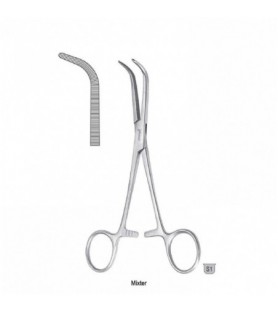 Forceps dissecting and ligature Mixter angled 160mm