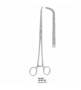 Forceps hysterectomy Navratill curved 235mm