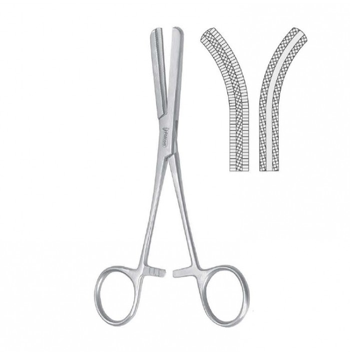 Forceps angiotribe Fergusson curved 160mm