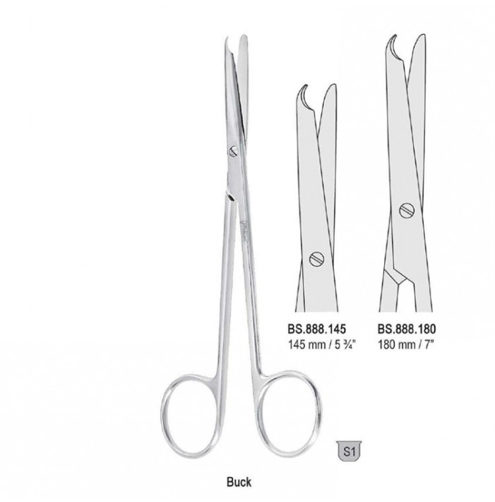 Scissors ligature Buck 145mm