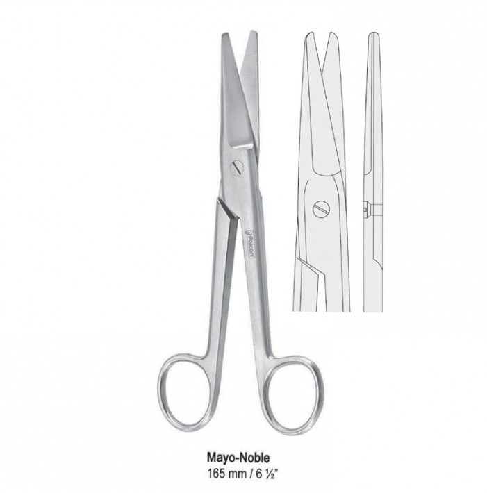 Nożyczki Mayo-Noble operacyjne proste 165mm