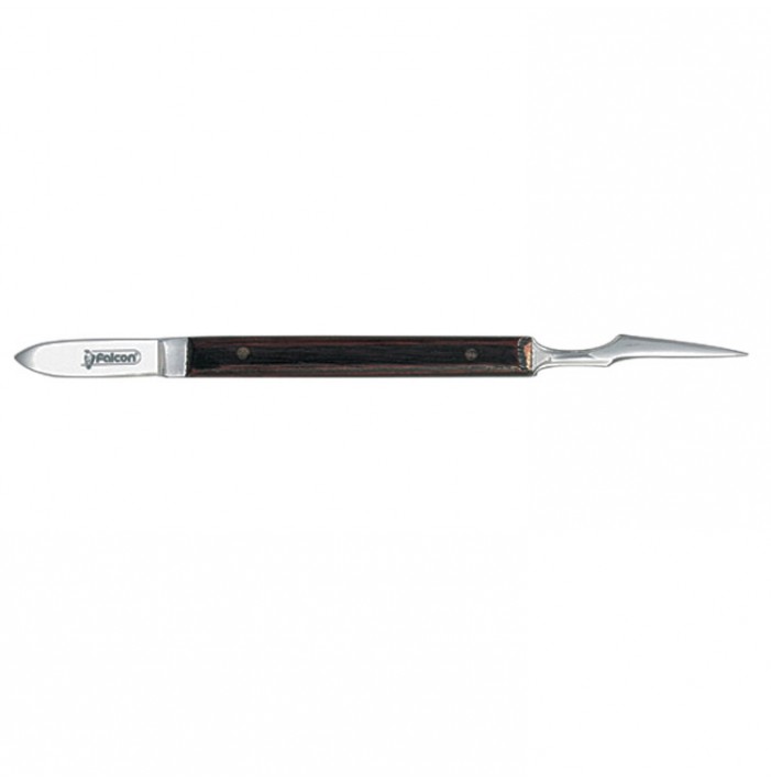 Wax knife Ermert with plastic handle 130mm black