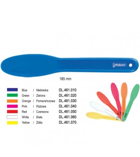 Alginate spatula plastic blue