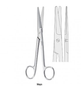 Scissors operating Mayo straight 170mm