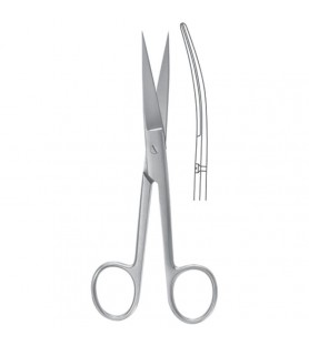 Nożyczki Falcon-Standard chirurgiczne ostro-ostre zagięte 165mm