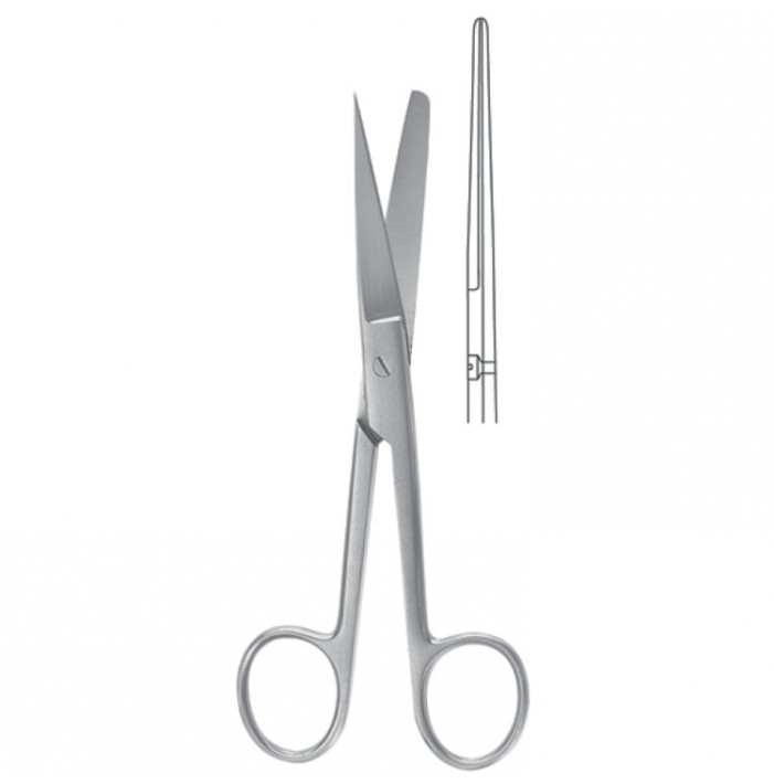 Nożyczki Falcon-Standard chirurgiczne tępo-ostre proste 145mm