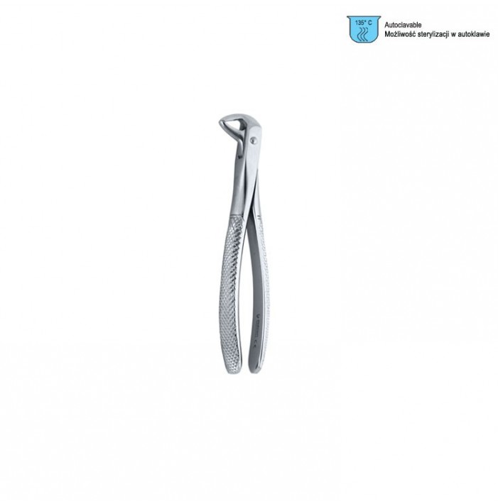 Extracting forceps children pattern, lower anteriors, premolars and roots fig. 123