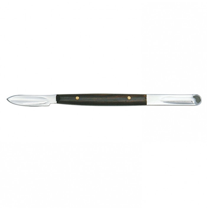 Wax knife Lessmann small with wooden handle 130mm