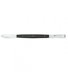 Wax knife Lessmann regular with wooden handle 175mm