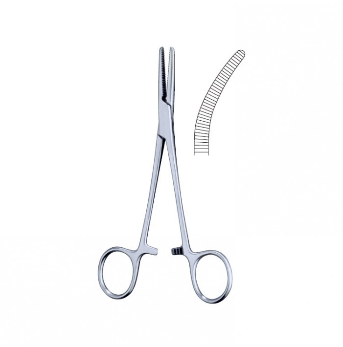 Forceps artery Spencer-Wells curved 130mm