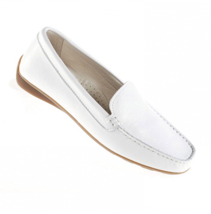 S-Top Mocassino Donna, buty białe nr.39